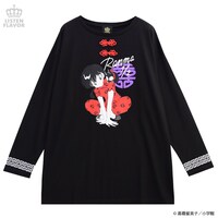 「らんまとPちゃんチャイナロンT［BLACK］」