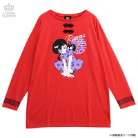 「らんまとPちゃんチャイナロンT［RED］」