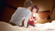 TVアニメ「終電後、カプセルホテルで、上司に微熱伝わる夜。」PVより。