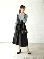 「リボンと夢の鍵のブラウス」着用イメージ。