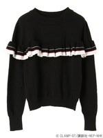 「スクールライフ フリルニットプルオーバー」