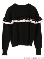 「スクールライフ フリルニットプルオーバー」