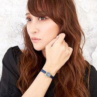 にっかり青江モデルの腕時計の使用例。