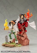「ARTFX J 麻倉葉」と「ARTFX J ハオ」。