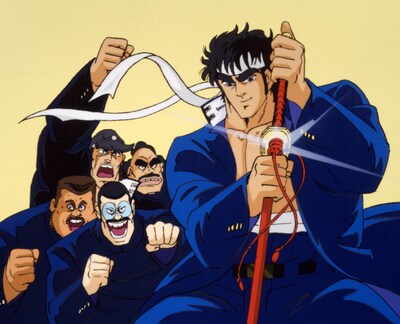 アニメ「魁‼男塾」より。