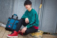 緑谷出久モデルの着用例。