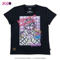 「ジョジョの奇妙な冒険 黄金の風 × glamb コラボレーションTシャツ」