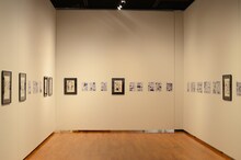 「連載50周年記念特別展『さいとう・たかを ゴルゴ13』用件を聞こうか……」の様子。