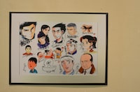 「連載50周年記念特別展『さいとう・たかを ゴルゴ13』用件を聞こうか……」の様子。