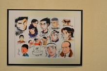 「連載50周年記念特別展『さいとう・たかを ゴルゴ13』用件を聞こうか……」の様子。