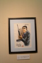 「連載50周年記念特別展『さいとう・たかを ゴルゴ13』用件を聞こうか……」の様子。