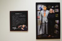 「連載50周年記念特別展『さいとう・たかを ゴルゴ13』用件を聞こうか……」の入り口。