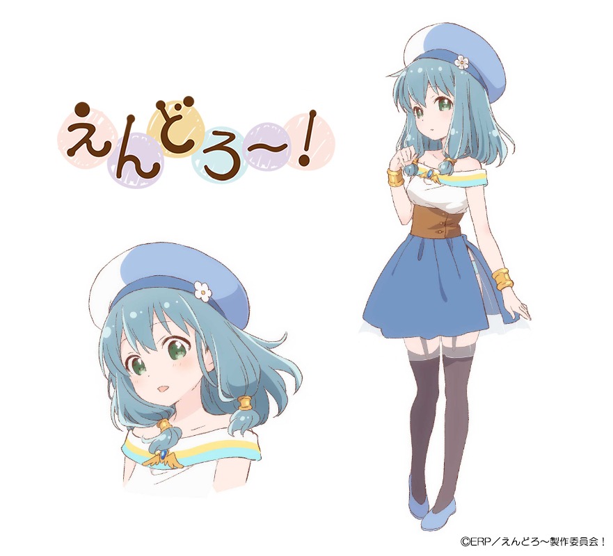メイ（CV：水瀬いのり）の設定画。