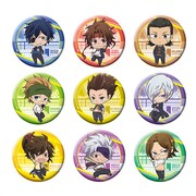 先行上映会で販売されるトレーディング缶バッジ。