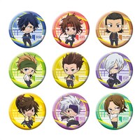 先行上映会で販売されるトレーディング缶バッジ。