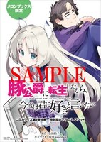 メロンブックス特典の4Pリーフレット。