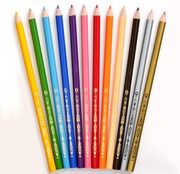 「とんがり帽子のアトリエ」4巻限定版に付属する色鉛筆。