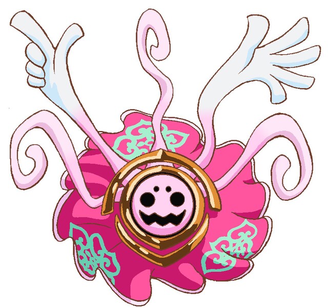 キュアエールに変身したミデンの設定画。