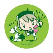 ビュフェくんバッジ