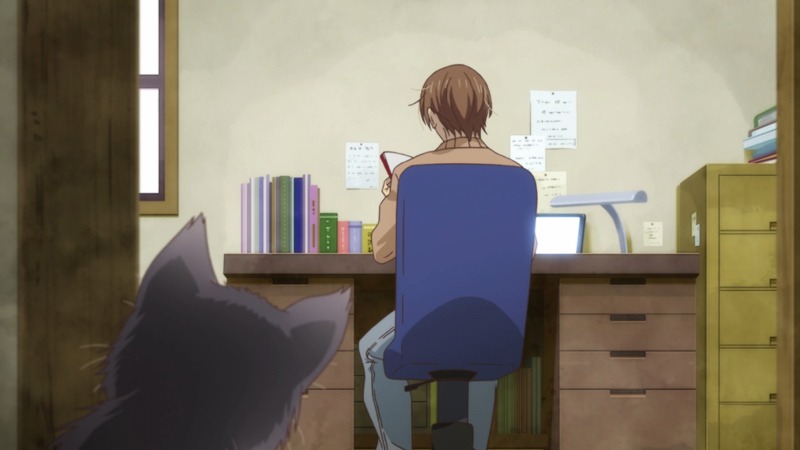 アニメ「同居人はひざ、時々、頭のうえ。」ティザーPVより。