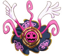 キュアラブリーに変身したミデンの設定画。