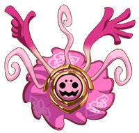 キュアメロディに変身したミデンの設定画。