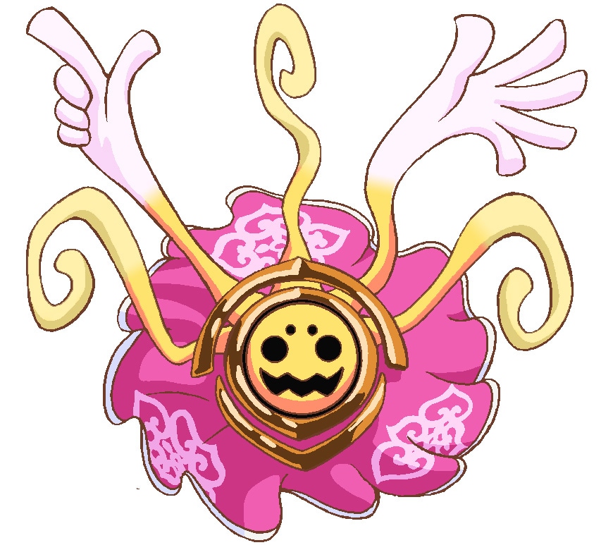 キュアミラクルに変身したミデンの設定画。
