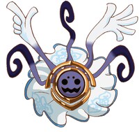 キュアホワイトに変身したミデンの設定画。