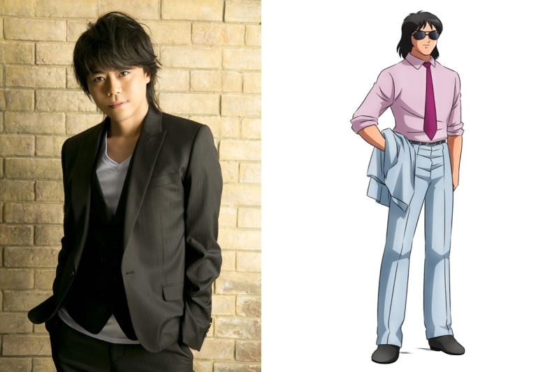 左から浪川大輔、片桐宗正のキャラクタービジュアル。