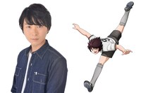 左から上村祐翔、新田瞬のキャラクタービジュアル。