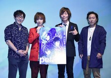 左から小野友樹、植田圭輔、谷山紀章、加瀬康之。