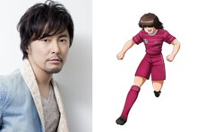 左から吉野裕行、佐野満のキャラクタービジュアル。