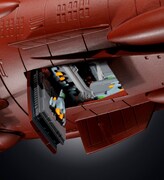 「超合金魂 GX-86 宇宙戦艦ヤマト2202」ハッチの開閉ギミック。