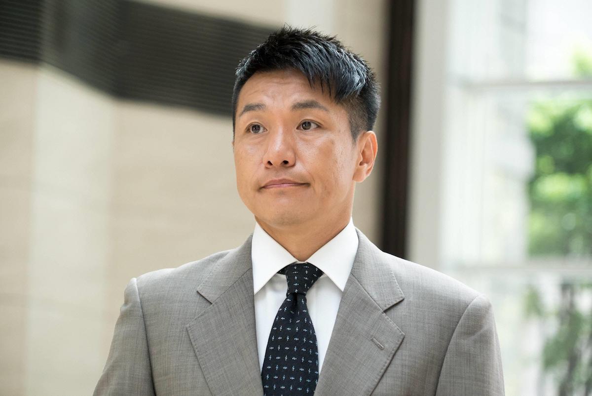 横尾博役の増田英彦。
