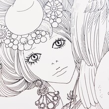 「安野モヨコのぬり絵」