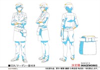 ナーデン（CV：櫻井孝宏）のキャラクター設定画。