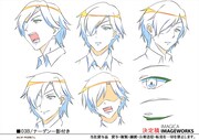ナーデン（CV：櫻井孝宏）のキャラクター設定画。