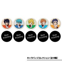 会場販売グッズのキャラバッジコレクション。