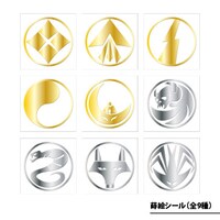 会場販売グッズの蒔絵シール。