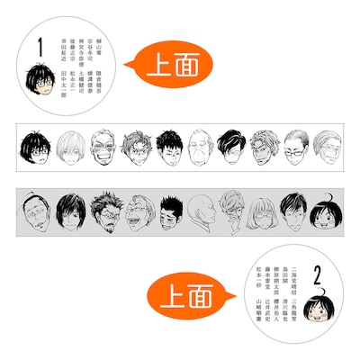 「3月のライオン 棋士マスキングテープ セット」