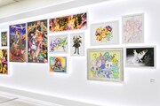 「モンスターストライク展」の様子。