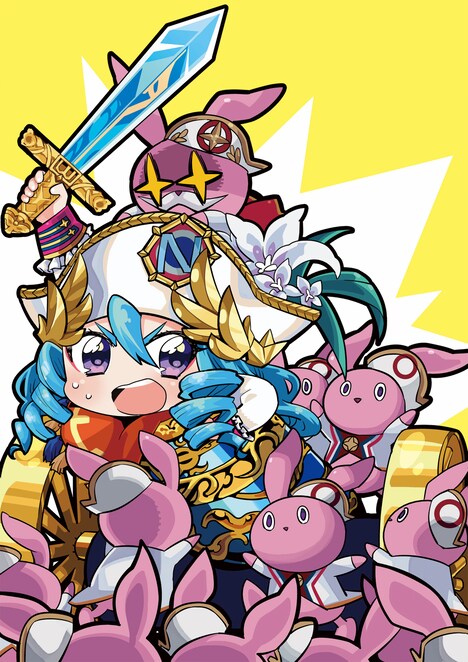 ちょぼらうにょぽみによる不可能なき英雄大帝ナポレオン MV。(c)Choboraunyopomi/(c)XFLAG