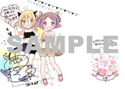 メロンブックス特典の4Pリーフレット。