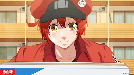 TVアニメ「はたらく細胞」提供素材。