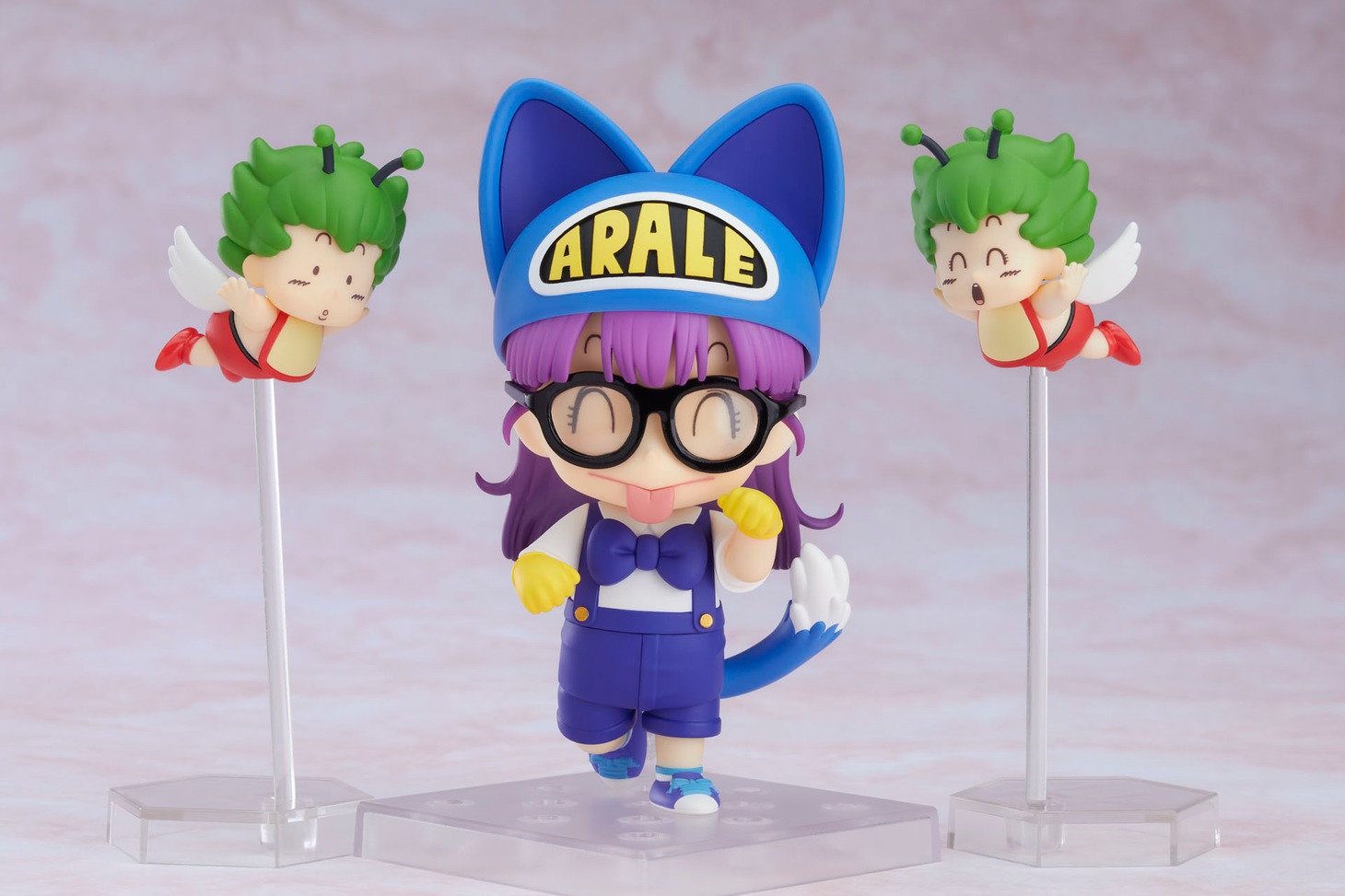 「ねんどろいど 則巻アラレ 猫耳Ver.＆ガッちゃん」