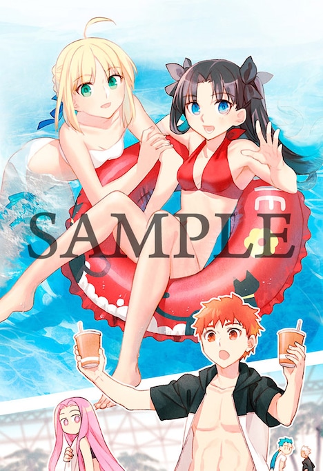 アニメ「衛宮さんちの今日のごはん」Blu-ray / DVD第3巻の完全生産限定盤特典ピンナップ。