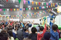 「ファミリーアニメフェスタ」の様子。