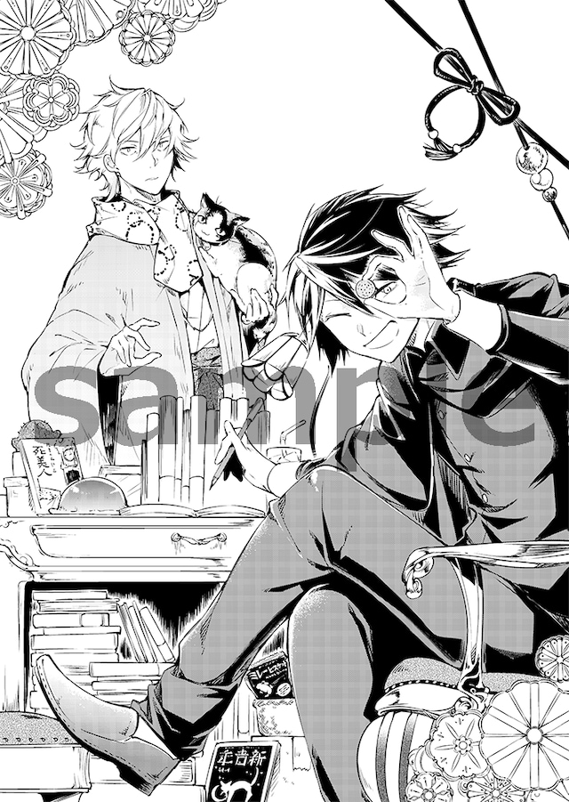 春河35描き下ろしイラスト。