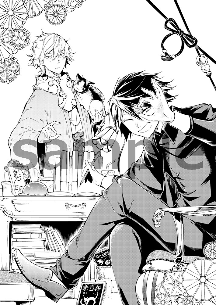 春河35描き下ろしイラスト。