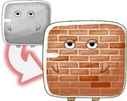 「ゆる～いゲゲゲの鬼太郎 妖怪ドタバタ大戦争」キャラクターの進化例。